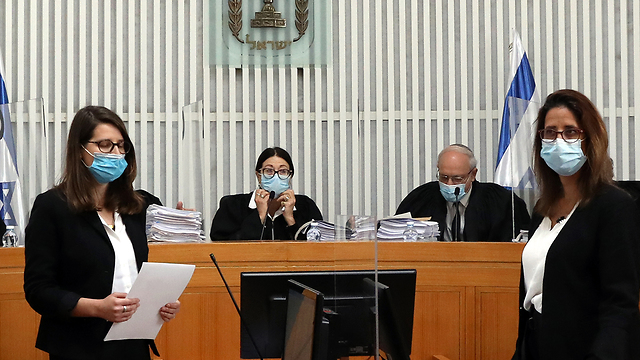הדיון בבית המשפט (צילום: יוסי זמיר)