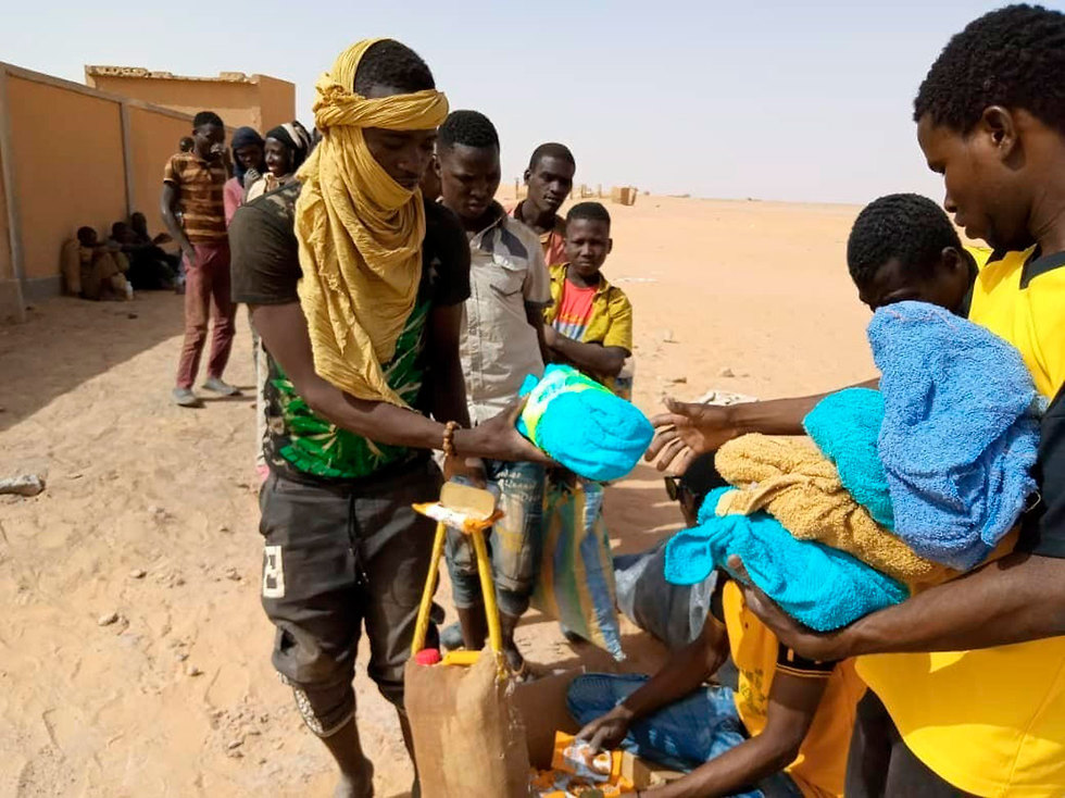   (צילום: AP, IOM Niger)