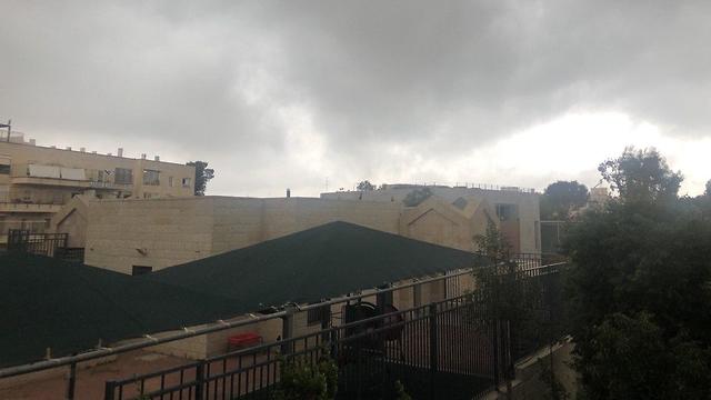 Дождь в Иерусалиме. Фото: Гилад Коэн