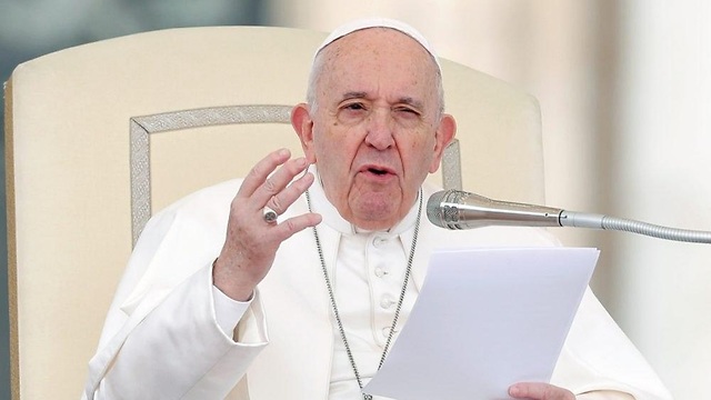 האפיפיור פרנציסקוס (צילום: Reuters)