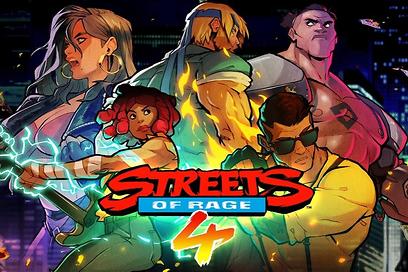 לשימוש בלייזר בלד משחק מחשב סטריט אוף רייג Streets of Rage 4 (צילום מסך)
