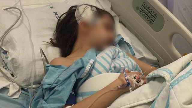 הילדה בת ה-12 מאושפזת בבית חולים שיבא (באדיבות המשפחה)
