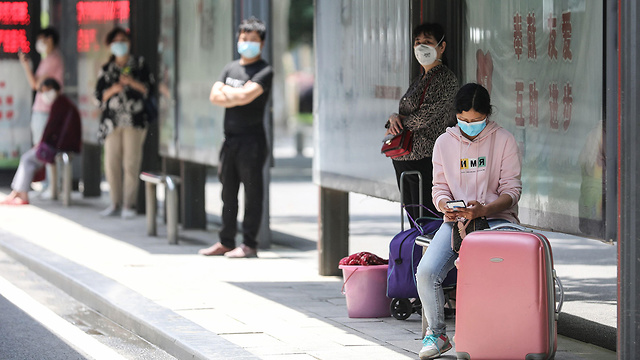 נגיף קורונה סין ווהאן גילוי נדבקים חדשים (צילום: AFP)