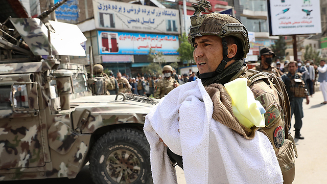 אפגניסטן קאבול פיגוע בית חולים ליולדות  (צילום: AP)