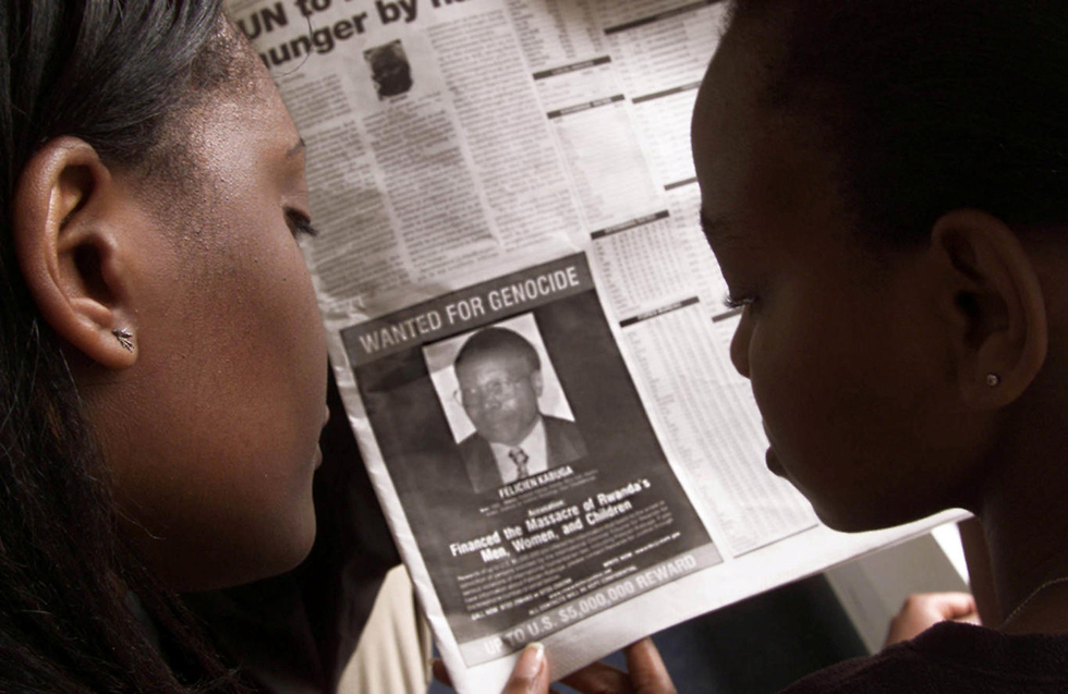 צרפת פליסיאן קבוגה נעצר רצח עם ב רואנדה  (צילום: רויטרס)