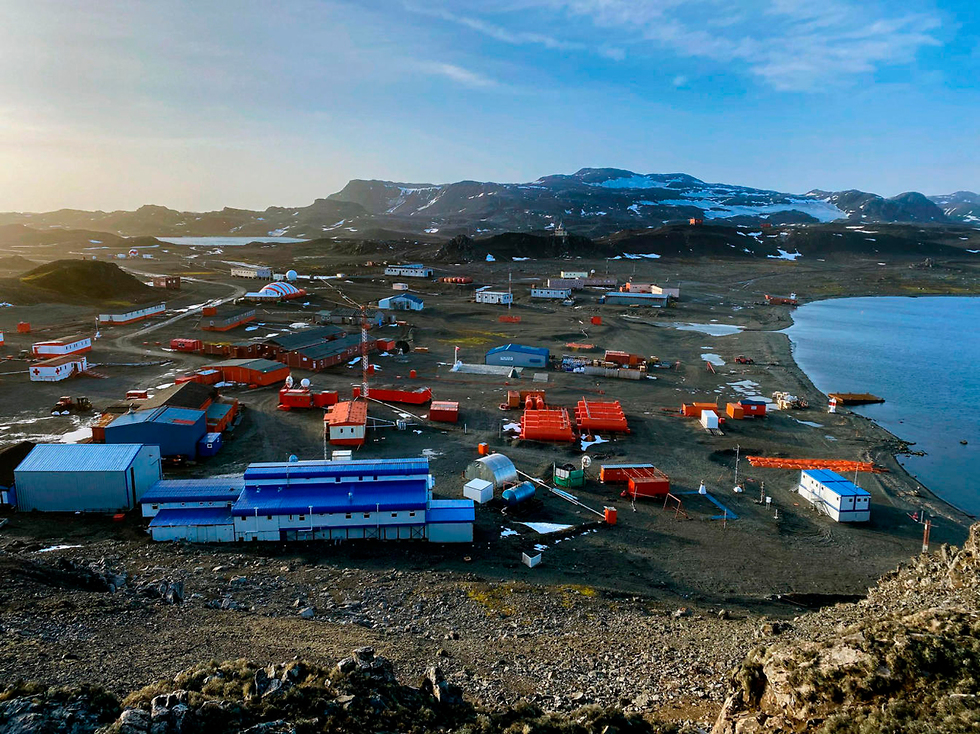 אנטרקטיקה אנטארקטיקה בסיס אדוארדו פריי של צ'ילה (צילום: AFP)