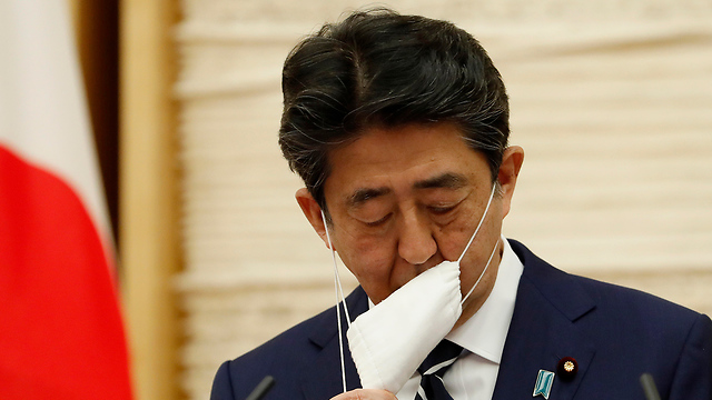שינזו אבה ראש ממשלת יפן (צילום: gettyimages)