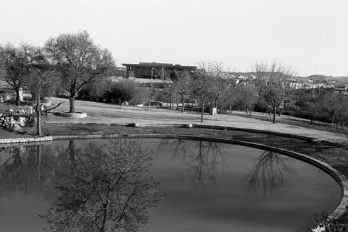 גן הנשיא הוקם בשנות ה-50 (צילום: יעקב סער, לע"מ)