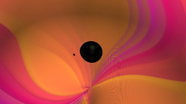 התנגשות חור שחור כוכב ניוטרון גל כבידה (צילום: N. Fischer, S. Ossokine, H. Pfeiffer, A. Buonanno (Max Planck Institute for Gravitational P)