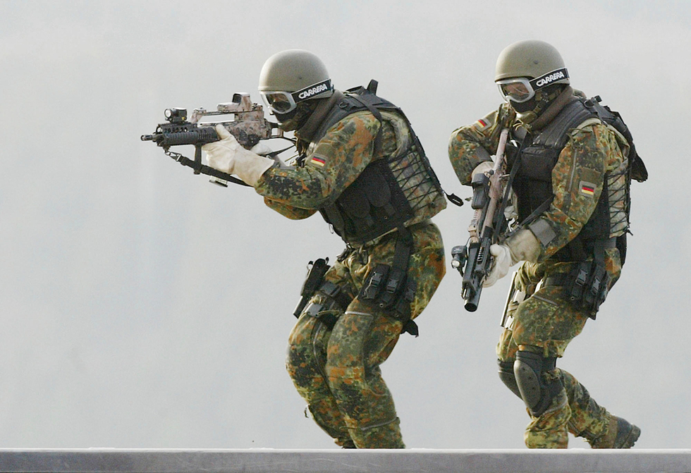 חיילים בקומנדו הגרמני KSK הכוחות המיוחדים של גרמניה (צילום: רויטרס)