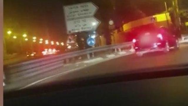 מרדף משטרתי ברחובות תל אביב אחר כנופיית גנבי רכב (צילום: דוברות המשטרה )