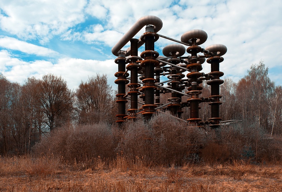 מתקן לייצור חשמל של טסלה, שנמצא ברוסיה (צילום: shutterstock)