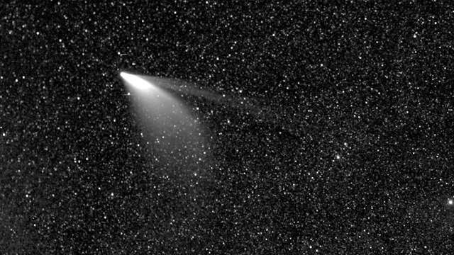 כוכב השביט NEOWISE (צילום: NASA/Johns Hopkins APL/Naval Research Lab/Parker Solar Probe/Guillermo Stenborg)