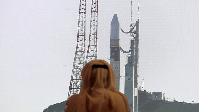שיגור החללית הערבית למאדים (צילום: רויטרס)
