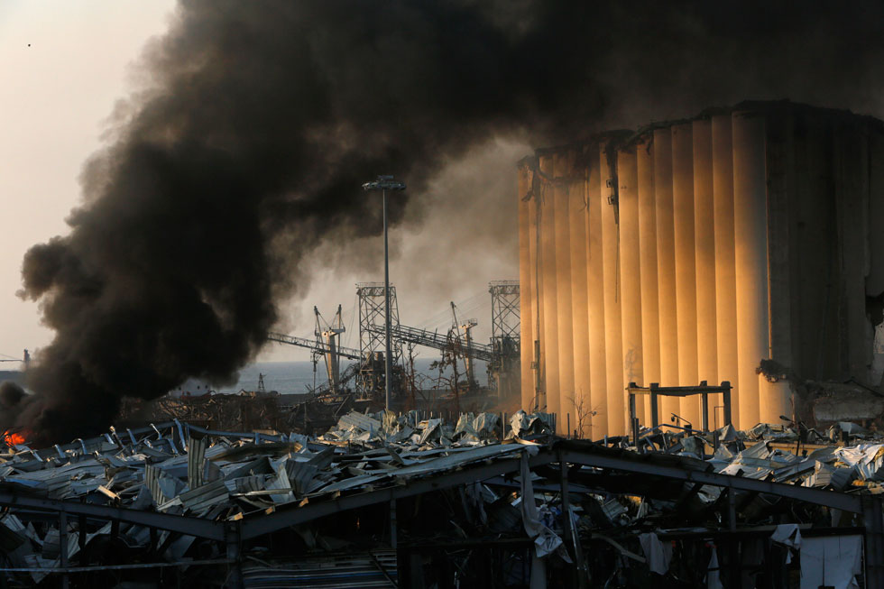 הרס לאחר הפיצוץ בביירות (צילום: Marwan Tahtah/GettyimagesIL)
