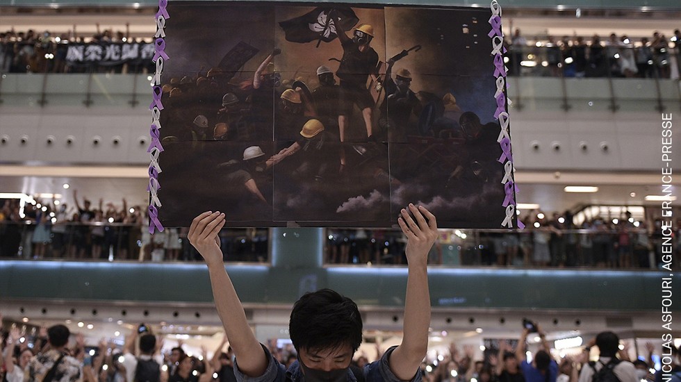 מחאה בהונג קונג – ספטמבר 2019 (צילום: World Press Photo Story of the Year Nominee - Nicolas Asfouri עבור סוכנות הידיעות הצרפתית)