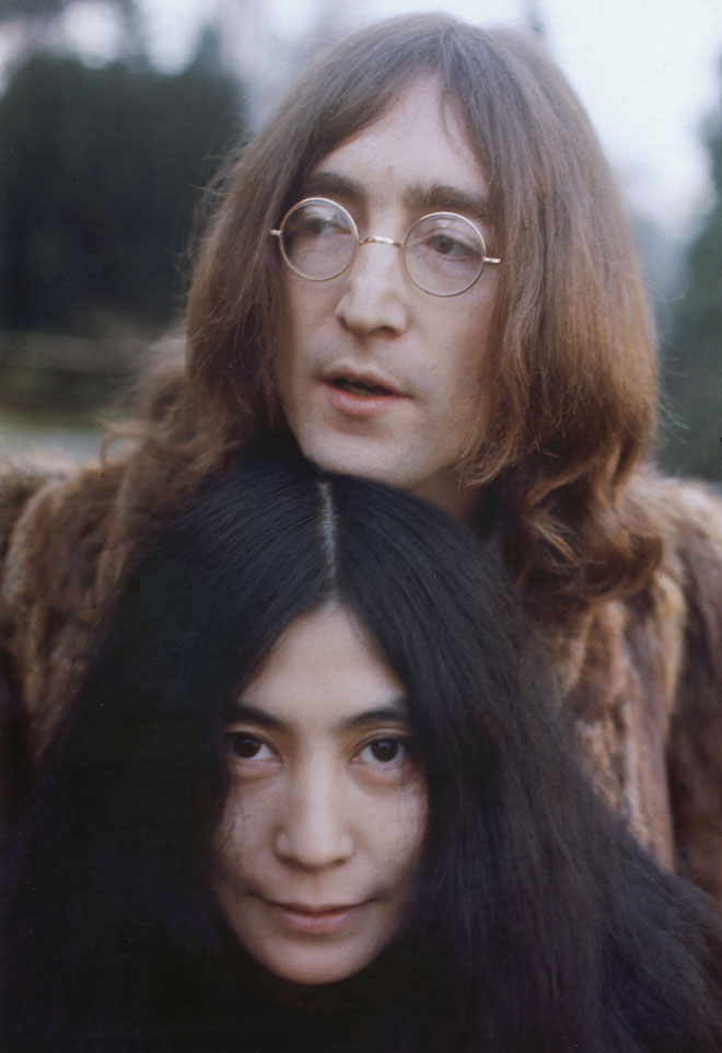 עם יוקו אונו, 1968 (צילום: Keystone/GettyimagesIL)