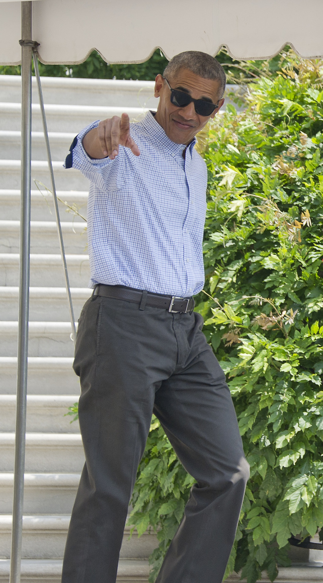 מזל טוב נשמה. ברק אובמה חוגג 60 (צילום: Gettyimages) מזל טוב נשמה. ברק אובמה חוגג 60 (צילום: Gettyimages)