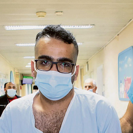ד"ר מוחמד ערמוש. נפצע בירי  | צילום: גיל נחושתן