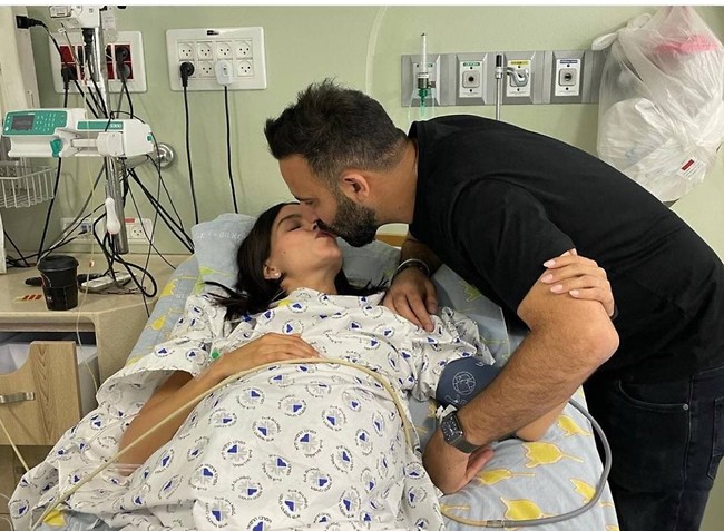מיכל הקטנה לידה ילד שישי (צילום מסך: אינסטגרם) מיכל הקטנה לידה ילד שישי (צילום מסך: אינסטגרם)