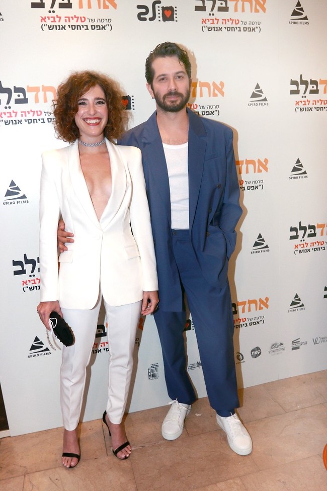 כוכבי הסרט רן דנקר ואביגיל הררי (צילום: ענת מוסברג) כוכבי הסרט רן דנקר ואביגיל הררי (צילום: ענת מוסברג)