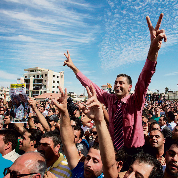 חגיגות שחרור האסירים | צילום: עמית שאבי