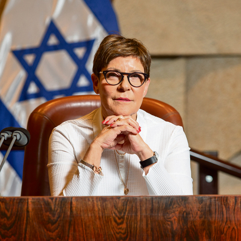 "הציעו לי להצטרף לרשימת הליכוד, דחיתי על הסף". מלר־הורוביץ במליאת הכנסת, השבוע | צילום: אלכס קולומויסקי "הציעו לי להצטרף לרשימת הליכוד, דחיתי על הסף". מלר־הורוביץ במליאת הכנסת, השבוע | צילום: אלכס קולומויסקי