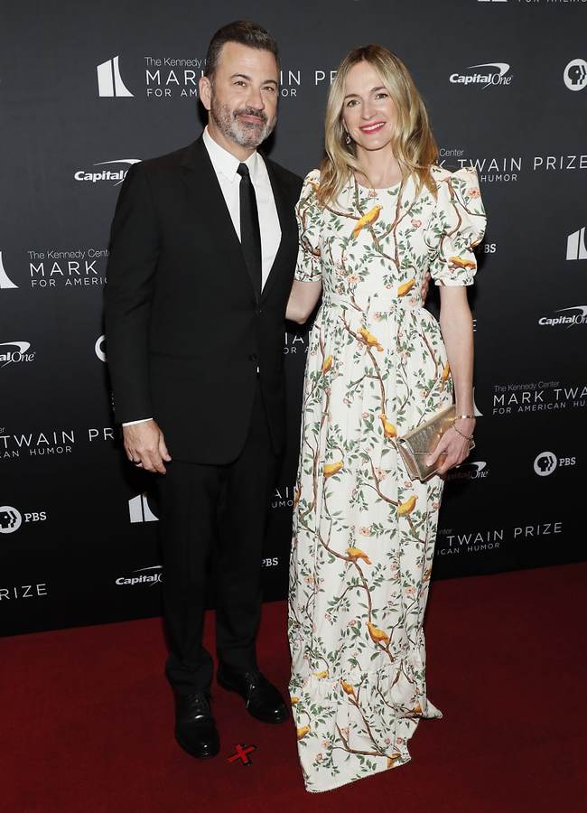 Beautiful and loving.  Jimmy Kimmel and Molly (Photo: Gettyimage)