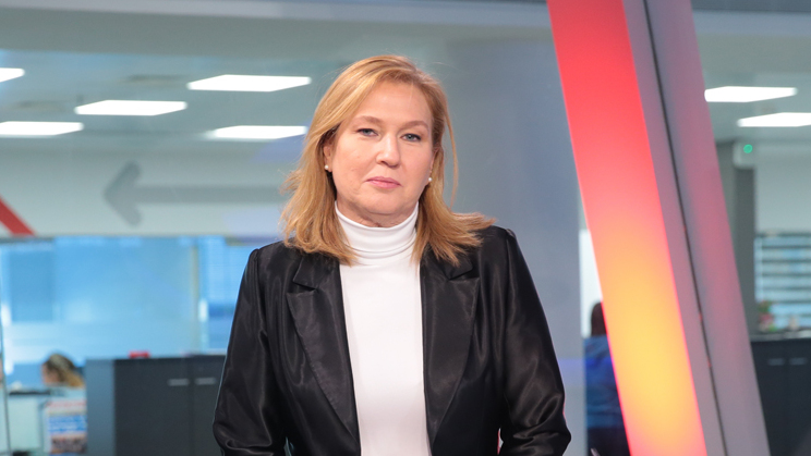 ציפי לבני יו"ר התנועה בראיון לאולפן ynet