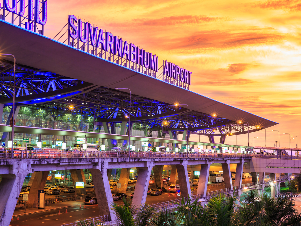 נמל התעופה הבינלאומי של בנגקוק - סוברנהומי (צילום: shutterstock)