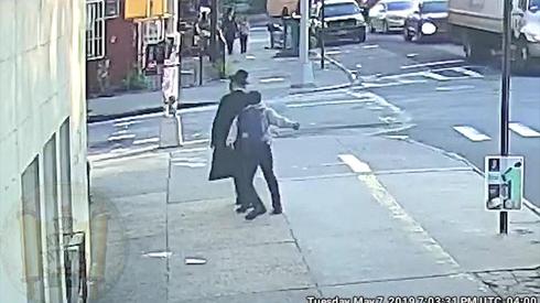 An anti-Semitic attack in Brooklyn New York  ()