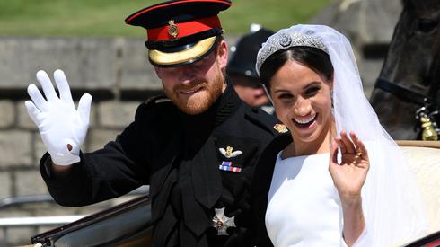 Harry and Meghan on their wedding in 2018  (Photo: Getty Images)