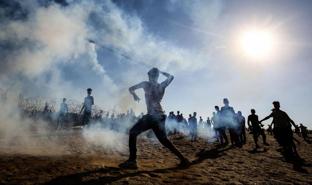 Protests in Gaza  (Photo: AFP)