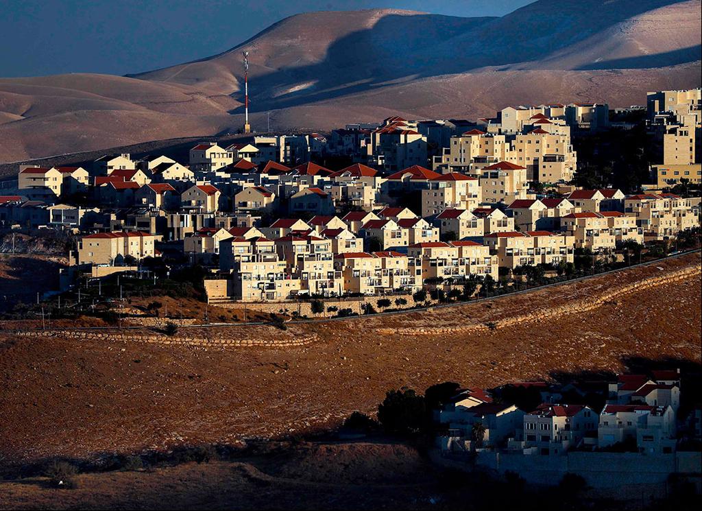 The West Bank settlement of Maale Adumim  ()