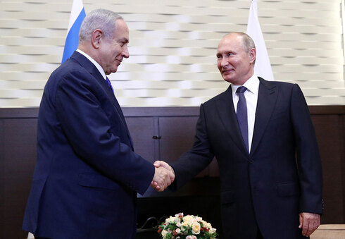 ראש הממשלה בנימין נתניהו פגישה עם נשיא רוסיה ולדימיר פוטין ב סוצ'י