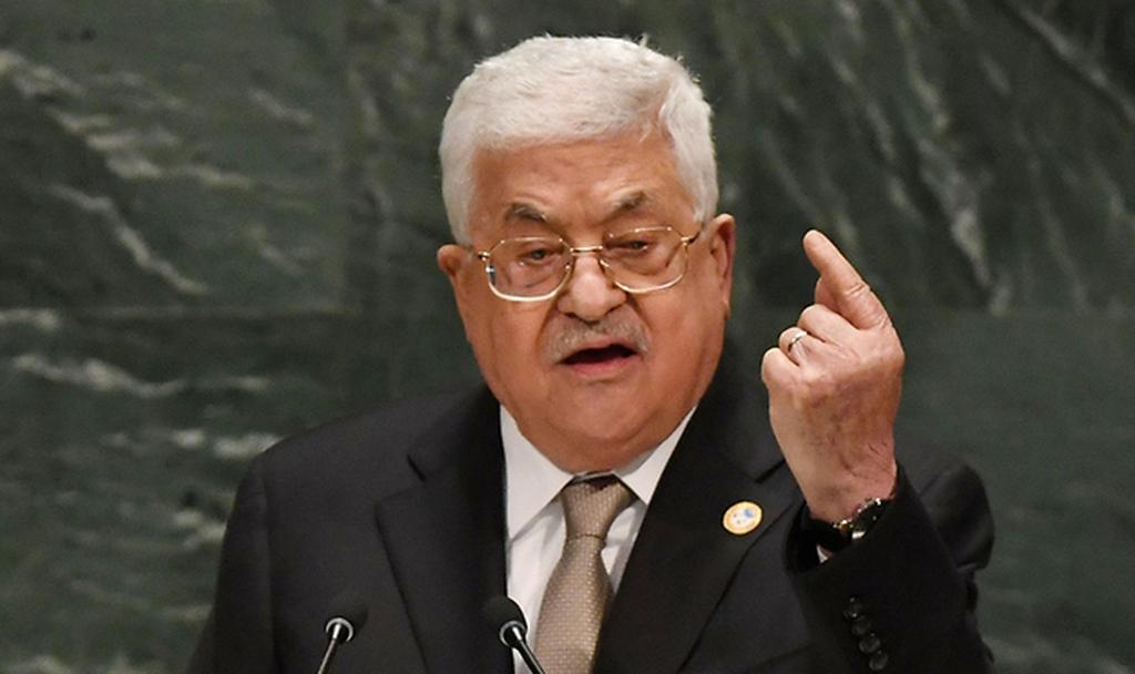 Palestinian President Mahmoud Abbas speaks at the UN General Assembly in New York, Sept. 2019  (Photo: AFP)