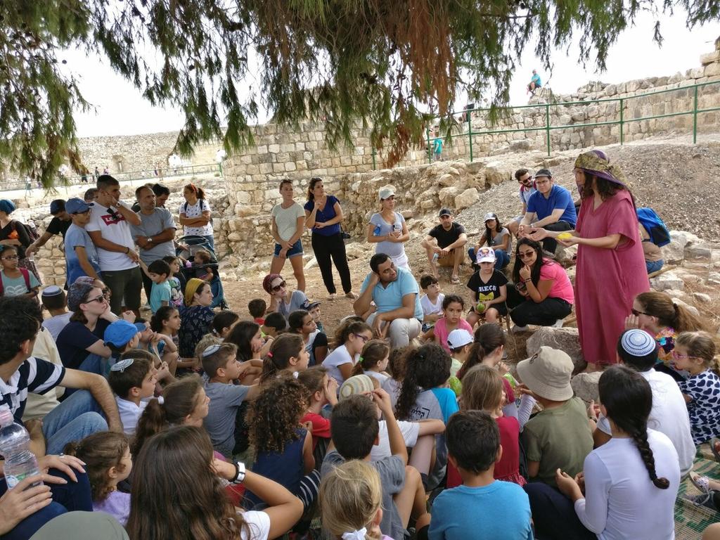 סוכות בגן לאומי ירקון