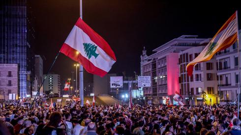 Anti-government protests in Lebanon (Photo: EPA)