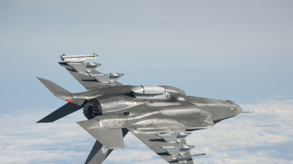 בשבוע שעבר הודיע הבית הלבן על מכירת 50 מטוסי F-35 לאיחוד האמירויות (צילום: לוקהיד מרטין ) מטוסי הF35 של חיל האויר ייתנו מענה מבצעי לאיום טילי השיוט האיראניים