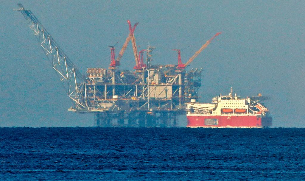 Israel's Leviathan gas field  (Photo: AFP)