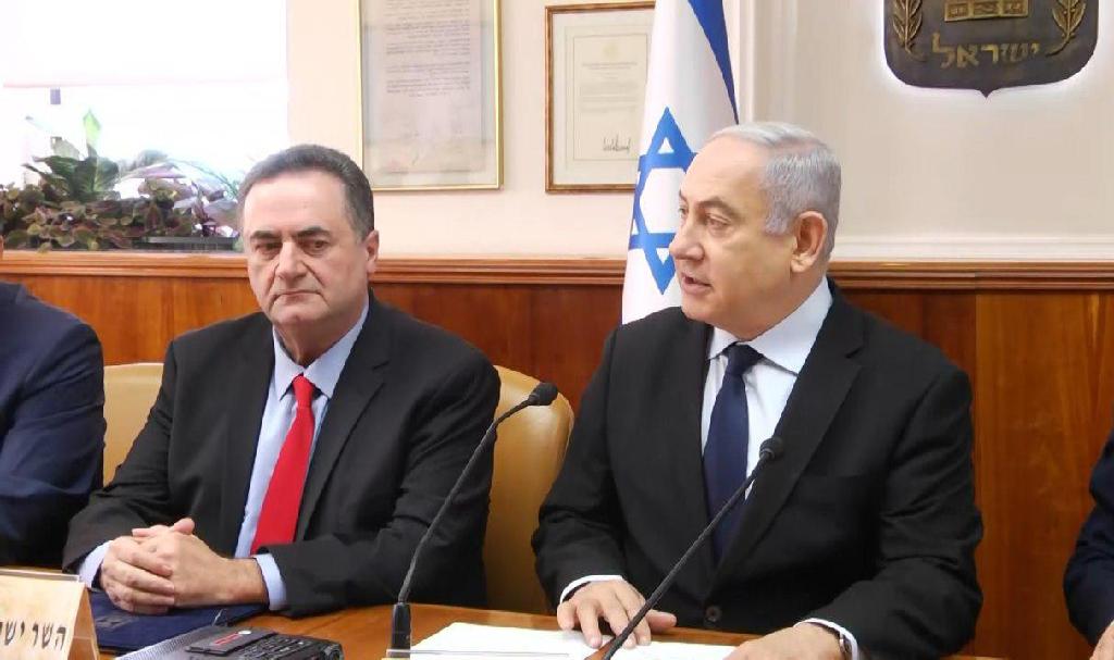 ראש הממשלה בנימין נתניהו ושר האוצר ישראל כץ (צילום: אבי כהן)