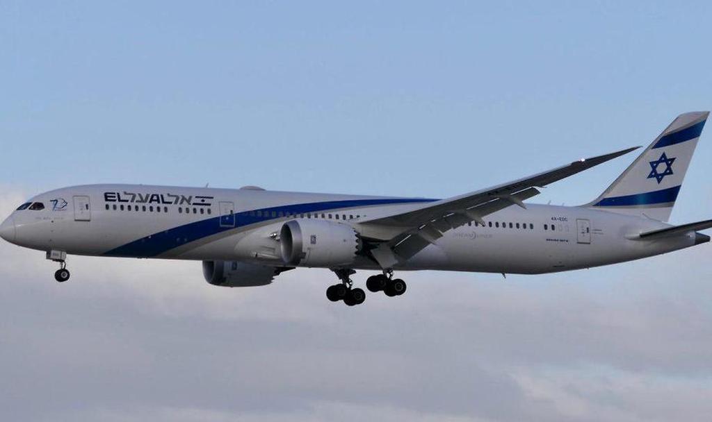 מטוס בואינג 787 של אל על (צילום: דני שדה)