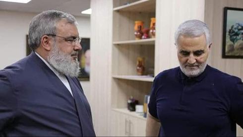 Hezbollah leader Hassan Nasrallah and Qassem Soleimani  ()