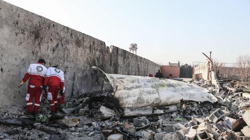Crash site of Ukrainian jetliner downed in Iran  (Photo: MCT)