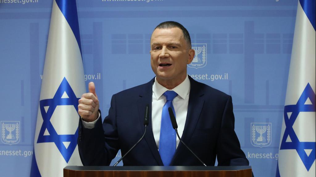 Knesset Speaker Yuli Edelstein (Photo: Amir Shabi)