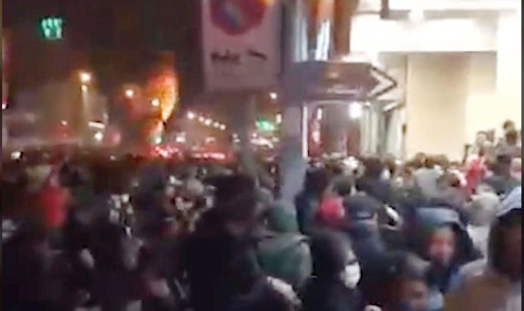 Protesters in Iran are being shot at  (Photo: AP)