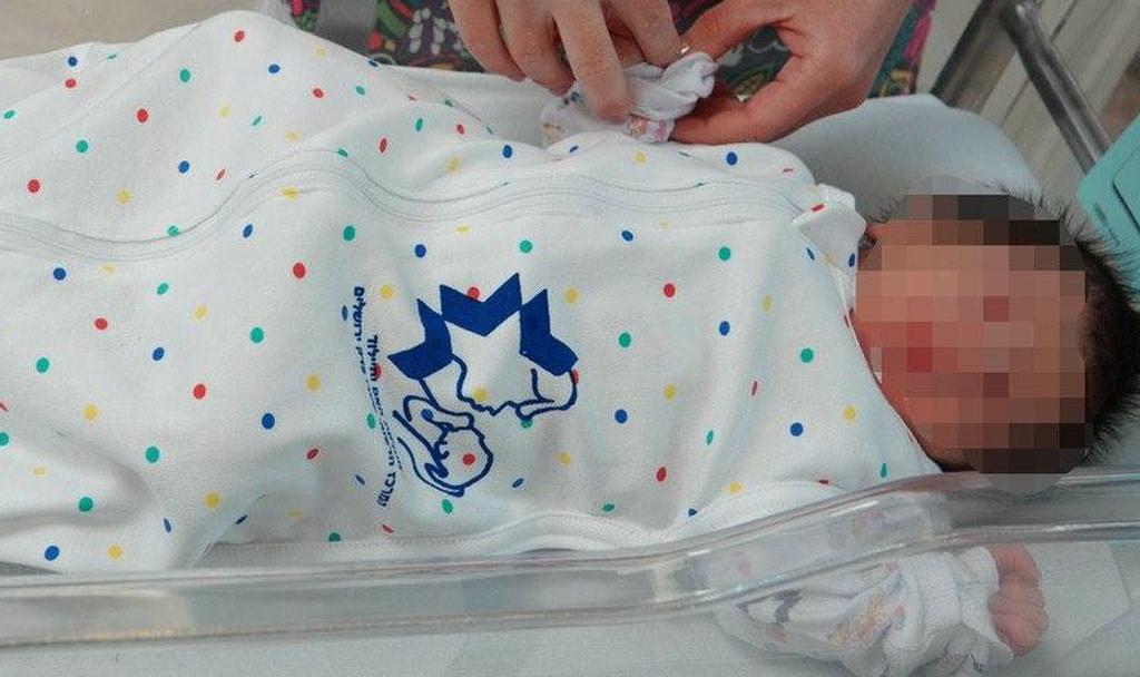 Младенец в больнице "Шаарей-Цедек". Иллюстрация. Фото: пресс-служба "Шаарей-Цедек"