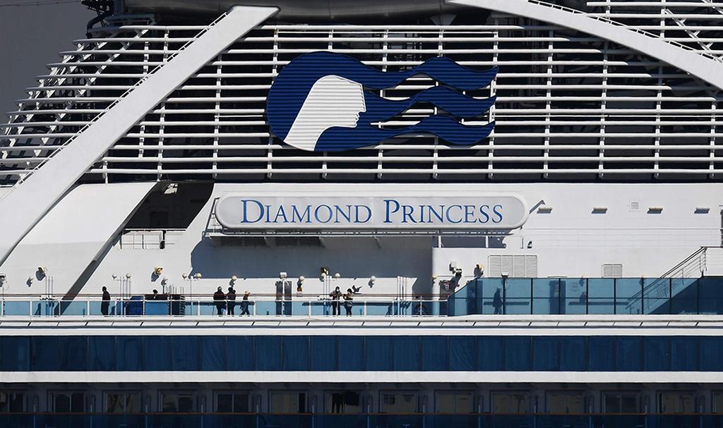 The Diamond Princess cruise liner  ()