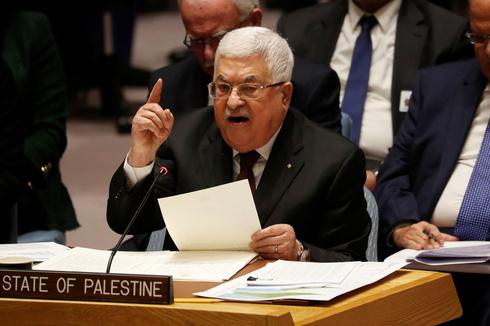 Palestinian Authority President Mahmoud Abbas protests the Trump Deal at the UN General Assembly  (Photo: Reuters)