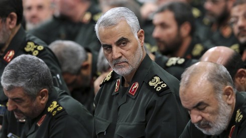 Revolutionary Guards' general Qasem Soleimani  ()